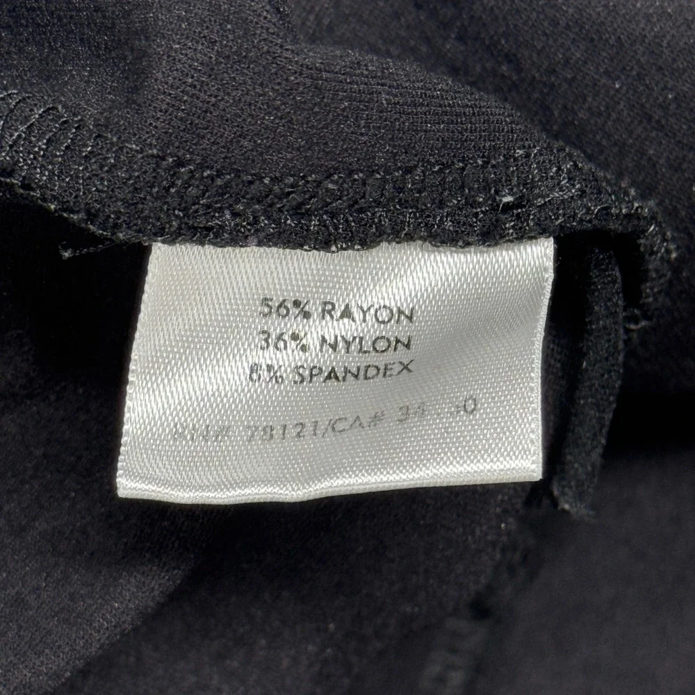 Eileen Fisher Dress Black‎ Sleeveless Pockets Casual Neutral Minimalist Size M - Picture 7 of 12